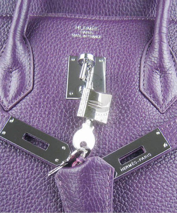 Replica Hermes Birkin Violet 40 cm