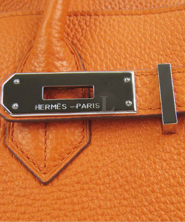 Replica Hermes Birkin Orange 40 cm