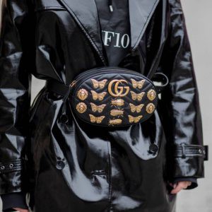Replica Gucci Marmont Animal Studs Belt Bag