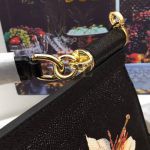 Replica Dolce & Gabbana Sicily Lily Print Black