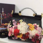 Replica Dolce & Gabbana Sicily Flowers Print Black