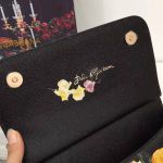Replica Dolce & Gabbana Sicily Flowers Print Black