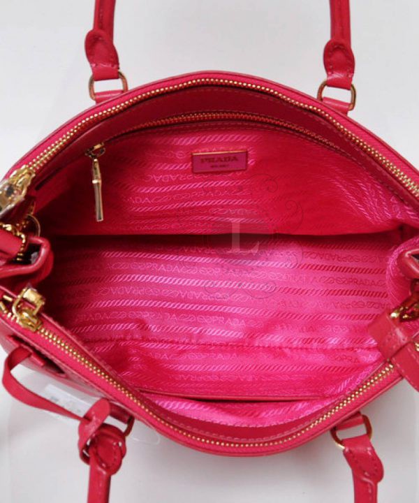 Replica Prada Saffiano Lux Tote Bag Rose