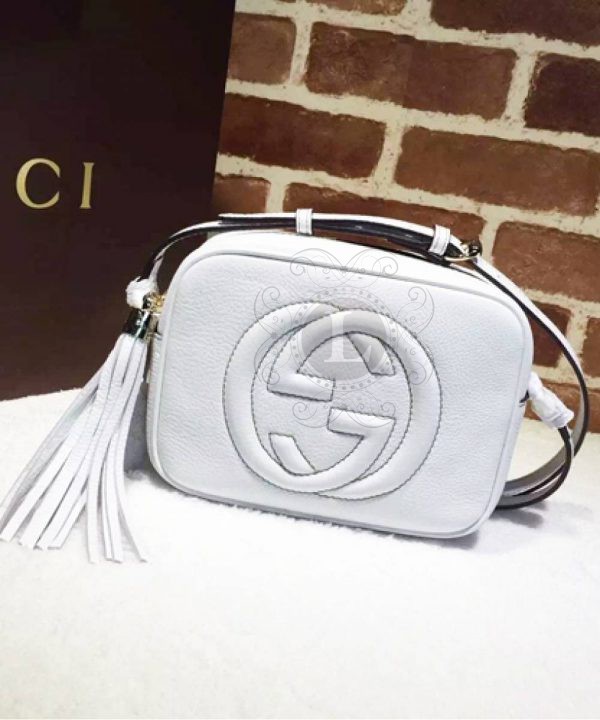 Replica Gucci Soho Disco White Bag