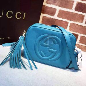 Replica Gucci Soho Disco Blue Bag