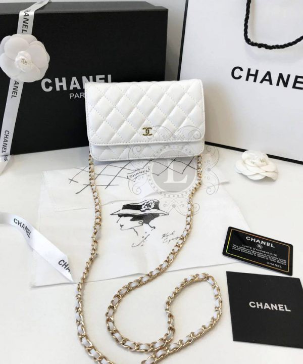 Replica Chanel WOC White