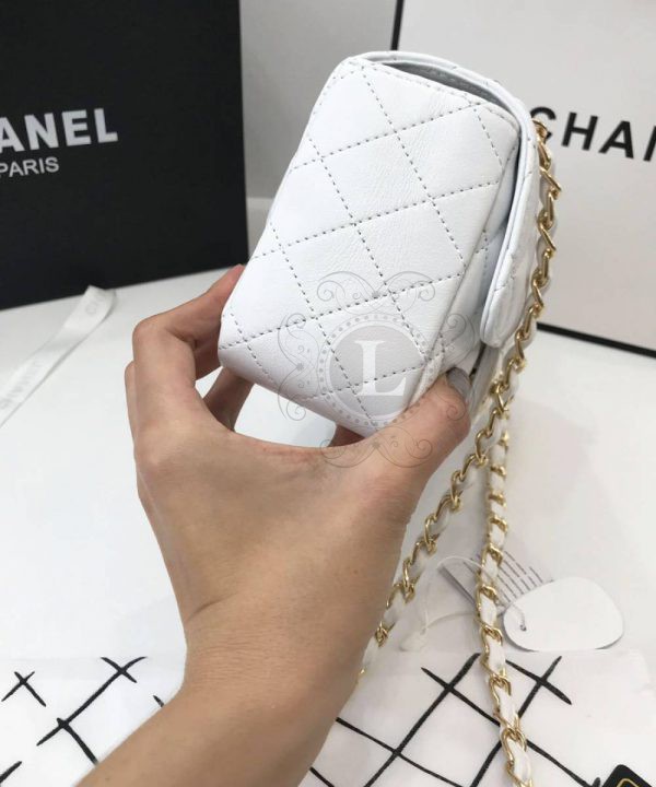 Replica Chanel Mini Flap White