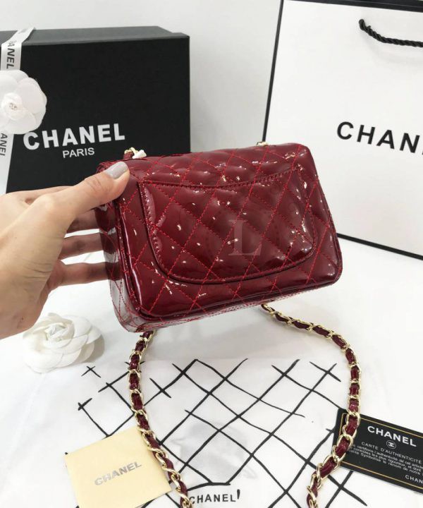Replica Chanel Mini Flap Red