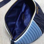 Replica Miu Miu Rider Belt Bag Blue