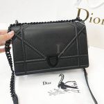 Replica Dior Diorama Studded All Black