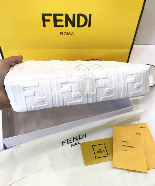 Replica Fendi Baguette White Bag