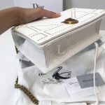 Replica Dior Diorama Studded Off White