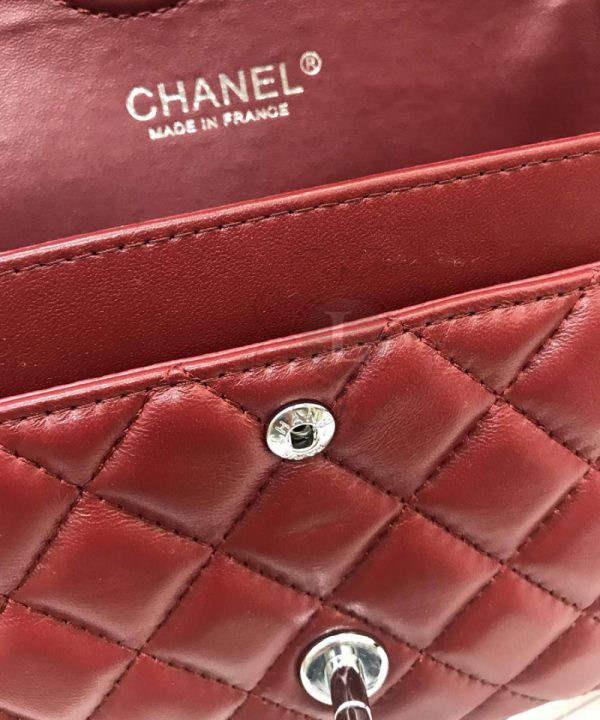 Replica Chanel Classic Flap Bag Marsala