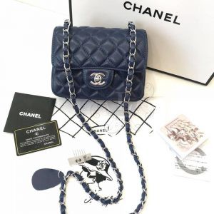 Replica Chanel Mini Flap Blue