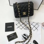 Replica Chanel Mini Flap Black