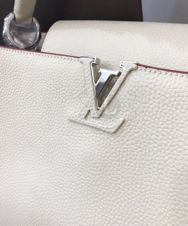Replica Louis Vuitton Capucines White