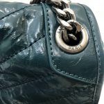Replica YVES Saint Laurent Niki Medium Green Leather Shoulder Bag
