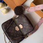 Replica Louis Vuitton Multi Pochette Accessoires Rosa Chiaro