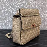 Replica Valentino Garavani Medium Rockstud Spike Bag Biege
