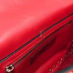 Replica Valentino Garavani Medium Rockstud Spike Bag Red