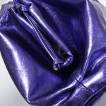 Replica Bottega Veneta The Pouch Violet Metallic Clutch