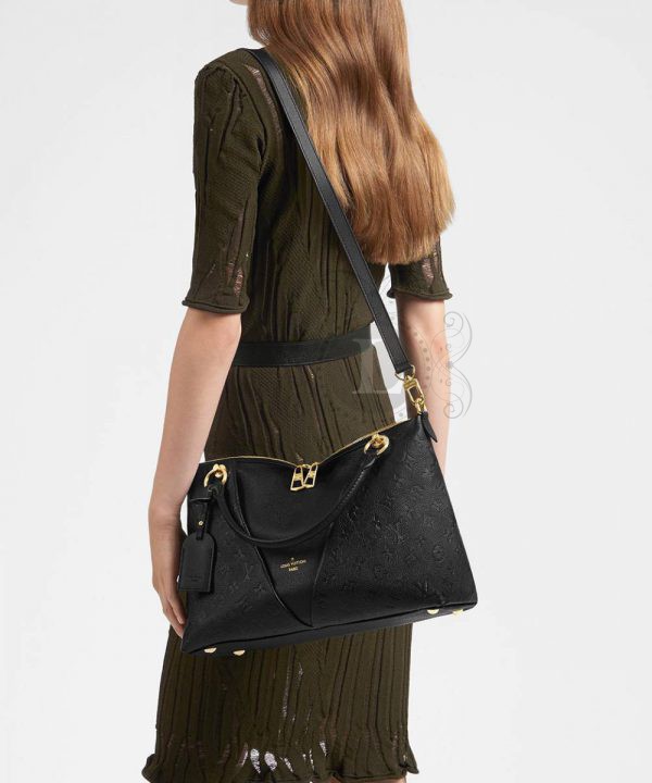Replica Louis Vuitton Empreinte V Tote Bag Black