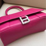 Replica Balenciaga Hourglass Small Top Chanele Bag Hot Pink