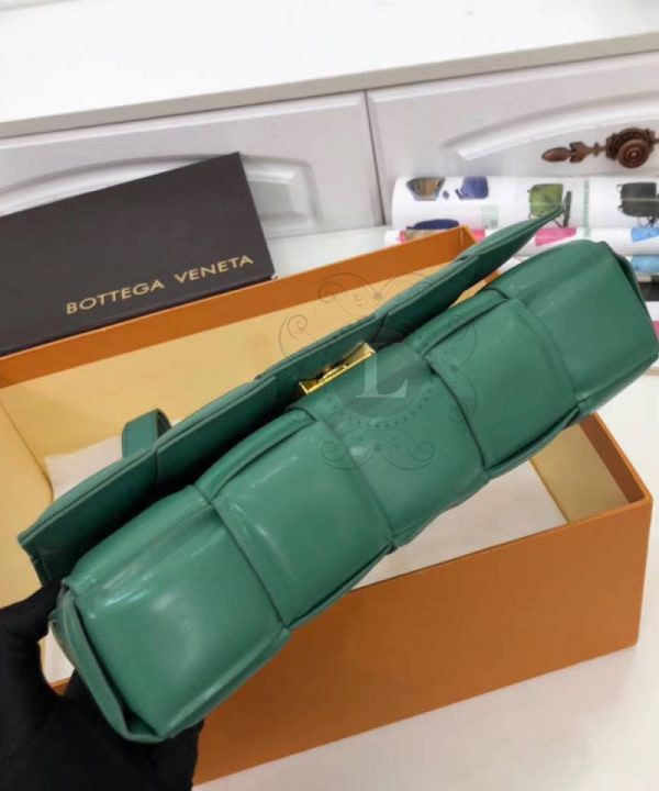 Replica Bottega Veneta Padded Cassette Bag Green