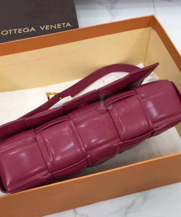 Replica Bottega Veneta Padded Cassette Bag Cherry