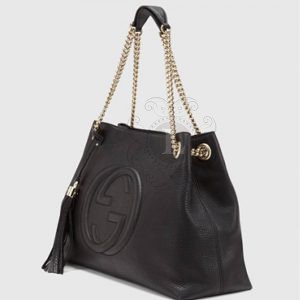 Replica Gucci Soho Tote Black Bag