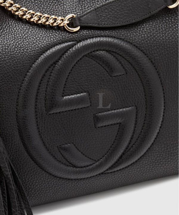 Replica Gucci Soho Tote Black Bag