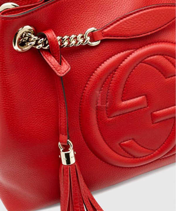 Replica Gucci Soho Tote Red Bag