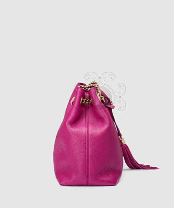 Replica Gucci Soho Tote Fuchsia Bag