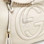 Replica Gucci Soho Tote White Bag