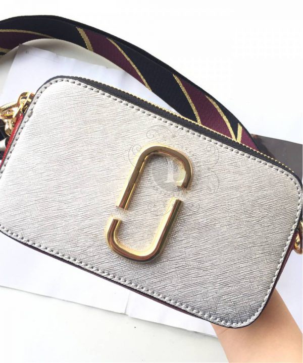 Replica Marc Jacobs Snapshot Bag Silver Multi