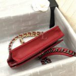 Replica Chanel 19 Wallet on Chain Bag Red