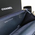 Replica Chanel WOC Wallet On Chain Caviar Blue