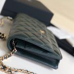 Replica Chanel WOC Wallet On Chain Green