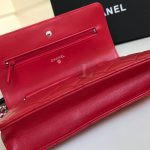 Replica Chanel WOC Wallet On Chain Red