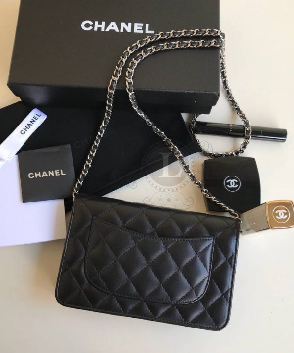 Replica Chanel WOC Wallet On Chain Black