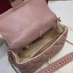 Replica Valentino Garavani Candystud Medium Shoulder Bag Dusty Rose