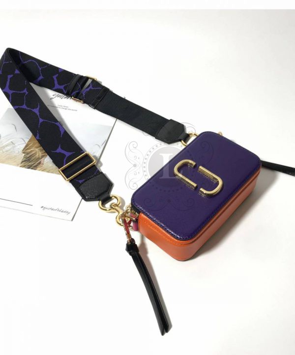 Replica Marc Jacobs Snapshot amera Bag Violet Multi