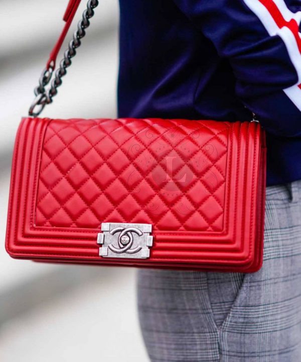 Replica Chanel Boy Bag Red