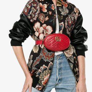 Replica Gucci Marmont Belt Bag Red