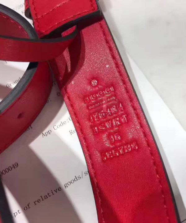 Replica Gucci Marmont Belt Bag Red