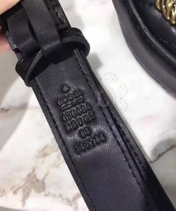 Replica Gucci Marmont Animal Studs Belt Bag