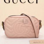 Replica Gucci Marmont Matelasse Mini Bag Pink