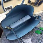 Replica Prada Cuir Double Bag Light Blue