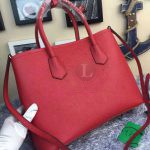 Replica Prada Cuir Double Bag Red
