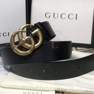 Replica Gucci Double G Snake Buckle Belt